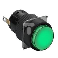 Wskażnik świetlny okr. O 16, IP 65, ziel., zintegr. LED, 24 V, złącze XB6EAV3BP