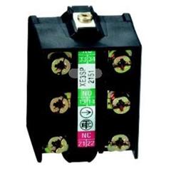 Blok styków łącznika krań., 1NC+2NO, działanie migowe XE3SP2151