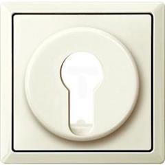 Płytka centralnamechan. łącz. dwupołoż. z zamk. cyllindr. DIN, biały, Artec/Antique MTN319644