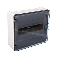 Rozdzielnica modułowa 1x12 natynkowa IP40 Golf (drzwi transparentne) VS112TD