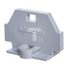 Ścianka końcowa z mocowaniem śrubowym szara 260-361 /50szt./