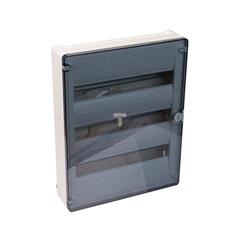 Rozdzielnica modułowa 3x18 natynkowa IP40 Golf (drzwi transparentne) VS318TD