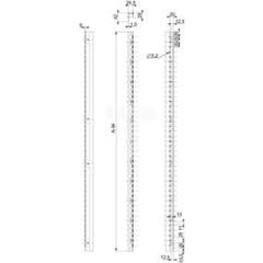 Spacial SM pionowe profile adaptacyjne, 1600mm NSYSMVR16