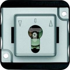 Mechanizm przycisku żaluzj. do zamków cylindr., 2-bieg., alu, zab. p. wand. MTN318860