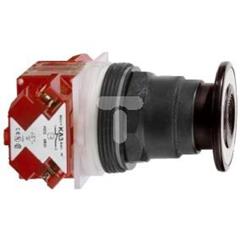 Przycisk O30, plast. koł.-gł. przy. grzyb. awar. zat. -O41mm- czar.- 2 poz.-1 C/O 9001SKR9BH13