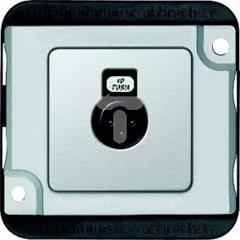 Gniazdo audio, aluminium, zabezpieczenie przed wandalizmem MTN460860