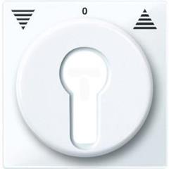 Płytka centralna przełącz. klucz. z zamk. cylindr. DIN i ł.żaluzj., B.A, P, Sys M MTN319425