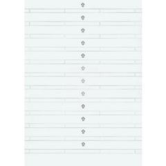 Paski opisowe do łączników gniazd wtykowych, B.P, Artec/Antique MTN395019