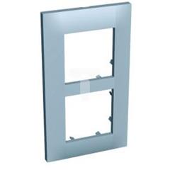 Altira Ramka podwójna pionowa mglisty szary 57mm ALB45733