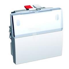 Altira Przycisk z podświetleniem i etykietą 16A biały ALB45062