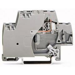 Złączka z diodą tłumiącą 24V AC 2-przewodowa 2,5mm2 szara 280-502/281-593