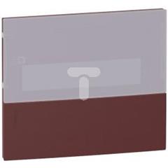 Panel przedni, przezroczysty, moduły 1x18, dla natynkowych Mini Pragma MIP50118T