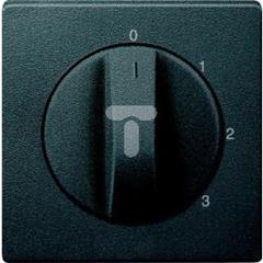 Płytka centralna trójpolowego łącznika obrotowego, antracyt, system M MTN437314