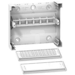 Płyta montażowa moduły 1x12 biały Mini Pragma MIP99032 /komplet = 2szt./