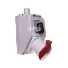 Zestaw instalacyjny z gniazdem 32A 5P (0-1) ZI02\R441