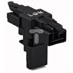 Rozgałęźnik typu h 3-torowy biały kodowanie A WINSTA MINI 890-656