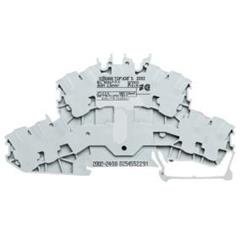 Złączka szynowa 3-przewodowa 2,5mm2 pomarańczowa TOPJOBS 2002-6302 