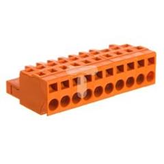 Gniazdo MCS-MIDI Classic 10-biegunowe pomarańczowe raster 5,08mm 231-310/102-000