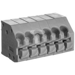 Listwa zaciskowa do płytek drukowanych 6-biegunowa szara raster 3,5mm 250-206