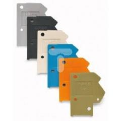 Ścianka końcowa szara 254-100 /100szt./