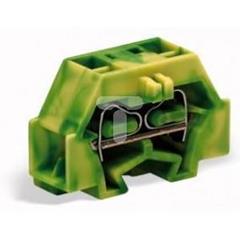 Złączka 4-przewodowa 1,5mm2 żółto-zielona z mocowaniem śrubowym 260-337 /50szt./
