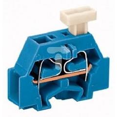 Złączka 2-przewodowa 2,5mm2 niebieska z mocowaniem śrubowym 261-304/331-000 /50szt./