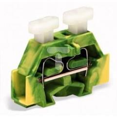 Złączka 2-przewodowa 2,5mm2 żółto-zielona z mocowaniem śrubowym 261-307/341-000 /50szt./