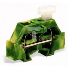 Złączka 2-przewodowa końcowa 2,5mm2 szerokość 6mm żółto-zielona 261-327/331-000 /50szt./