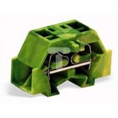 Złączka 4-przewodowa 2,5mm2 zolto-zielona z mocowaniem śrubowym 261-337