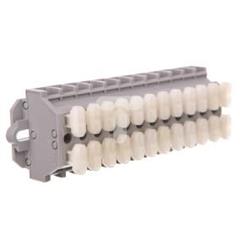 Listwa zaciskowa 2-przewodowa 2,5mm2 12-torowa szara mocowanie śrubowe 261-432/341-000