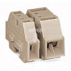 Złączka 2-przewodowa końc. Ex 4mm2 jasnoszara 262-181 /50szt./