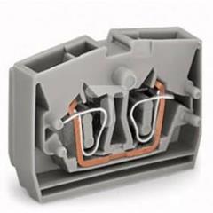 Złączka końcowa 2-przewodowa 2,5mm2 pomarańczowa z mocowaniem śrubowym 264-306 