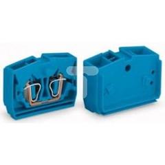 Złączka końcowa 4-przewodowa 2,5mm2 niebieska z mocowaniem śrubowym 264-334