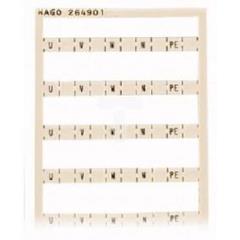 Oznaczniki Mini-WSB 10x U V W N PE 264-901 /5szt./