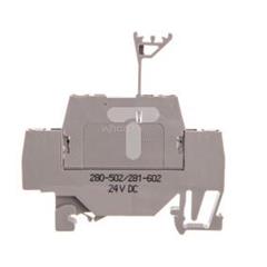 Złączka z diodą tłumiącą 24V DC 280-502/281-602