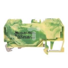 Złączka PE 2-przewodowa Ex 4mm2 żółto-zielona 281-907/999-950