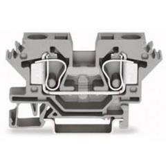 Złączka 2-przewodowa Ex 10mm2 jasnoszara 284-691