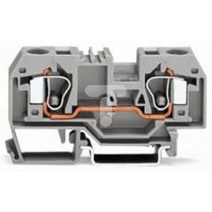 Złączka 2-przewodowa Ex 10mm2 jasnoszara 284-992
