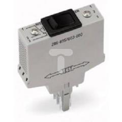 Moduł łącznikowy 1-polowy 250V 4A z przełącznikiem 286-895