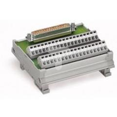 Moduł przejściowy z wtykiem D-Sub-Min 37-biegunowy 289-548