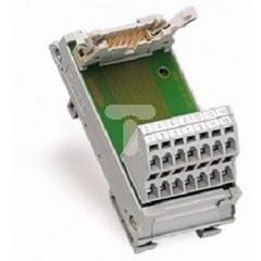 Moduł przejściowy 10-torowy ze złączem do przewodu taśmowego 289-611