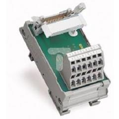 Moduł przejściowy 8-torowy 1-przewodowy z sygnalizacją LED 289-681