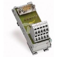 Moduł przejściowy ze złączem męskim D-Sub 15-torowy 289-721