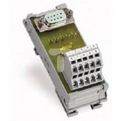 Moduł przejściowy ze złączem żeńskim D-Sub 9-torowy 289-725