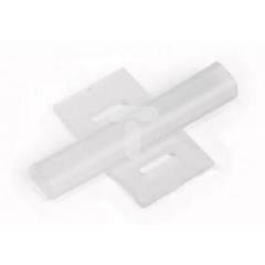 Tulejki oznacznikowe długość 23mm przeźroczyste 200szt. 211-829