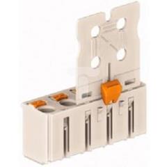 Gniazdo picoMAX raster 7,5mm 4-biegunowe z płytką uchwytową i suwakiem 2092-3104/002-000 