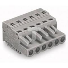 Gniazdo MCS-MIDI Classic 4-biegunowe szare raster 5mm 231-104/026-000/033-000 