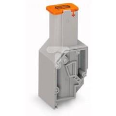 Złączka bezpiecznikowa do transformatorów 4mm2 szara 711-405