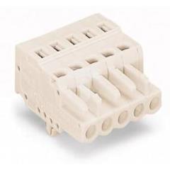 Gniazdo MCS-MIDI Classic 4-biegunowe jasnoszare raster 5mm 721-104/008-000 