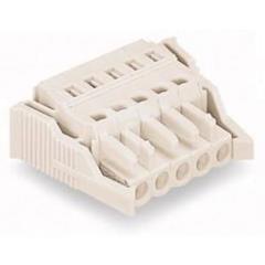 Gniazdo MCS-MIDI Classic 6-biegunowe jasnoszare raster 5mm 721-106/037-000